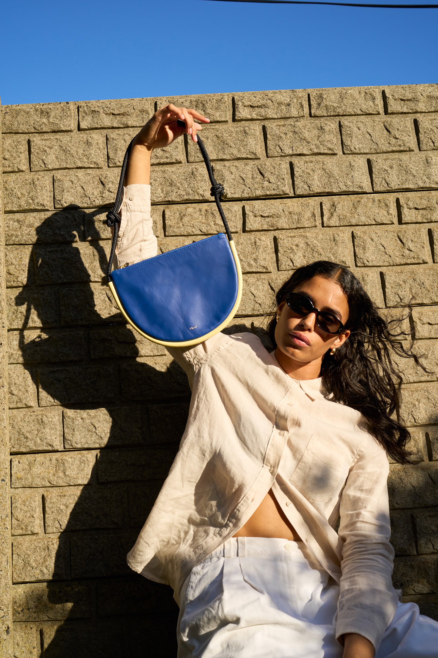 Selene Bag - Cobalt / Butter