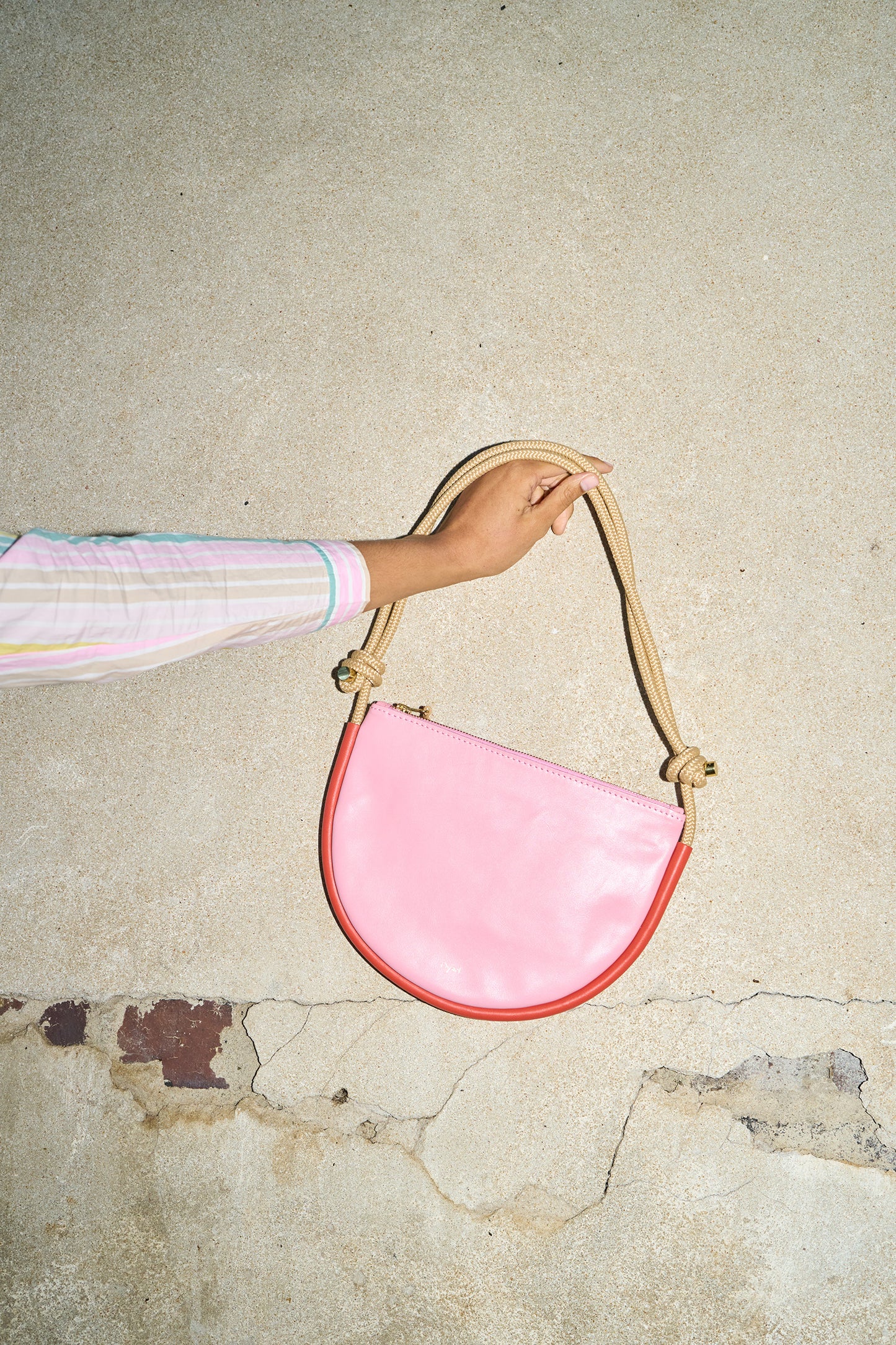 Selene Bag - Candy Pink / Lobster Red