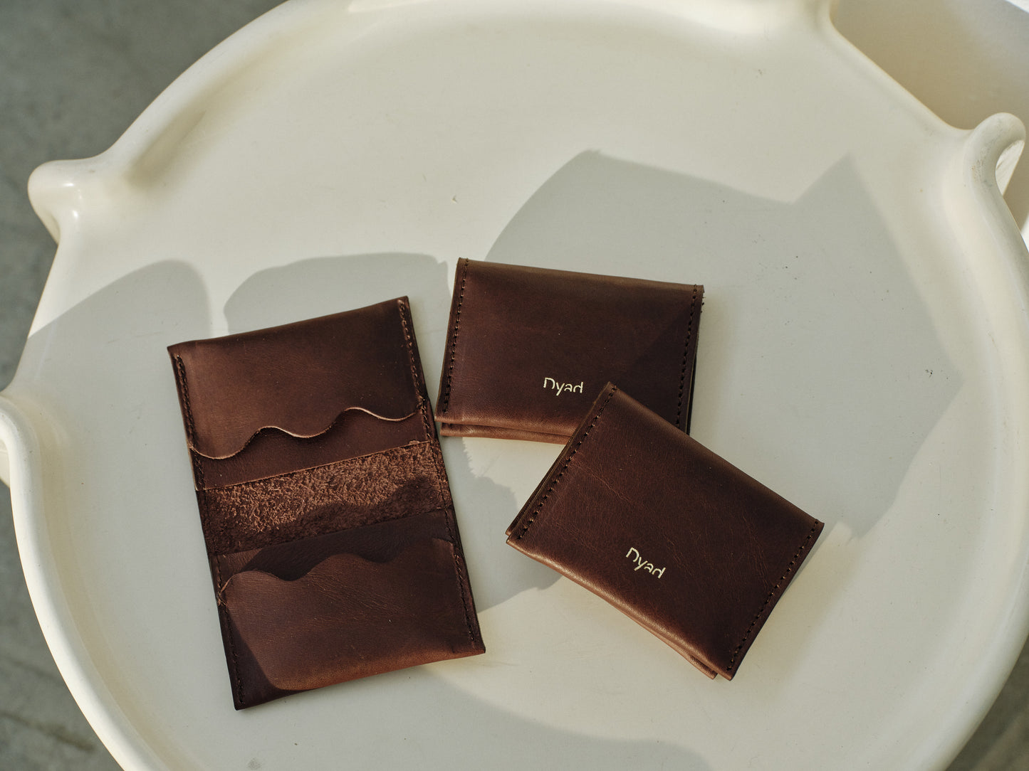 Wave Cardholder - Chocolate