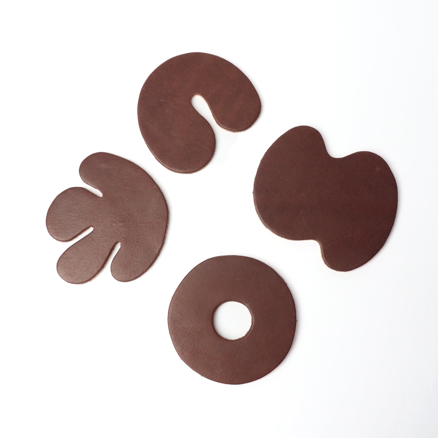 Contour Coasters - Monochrome Chocolate