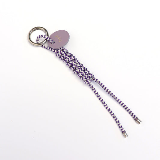 Snake Knot Charm - Lilac