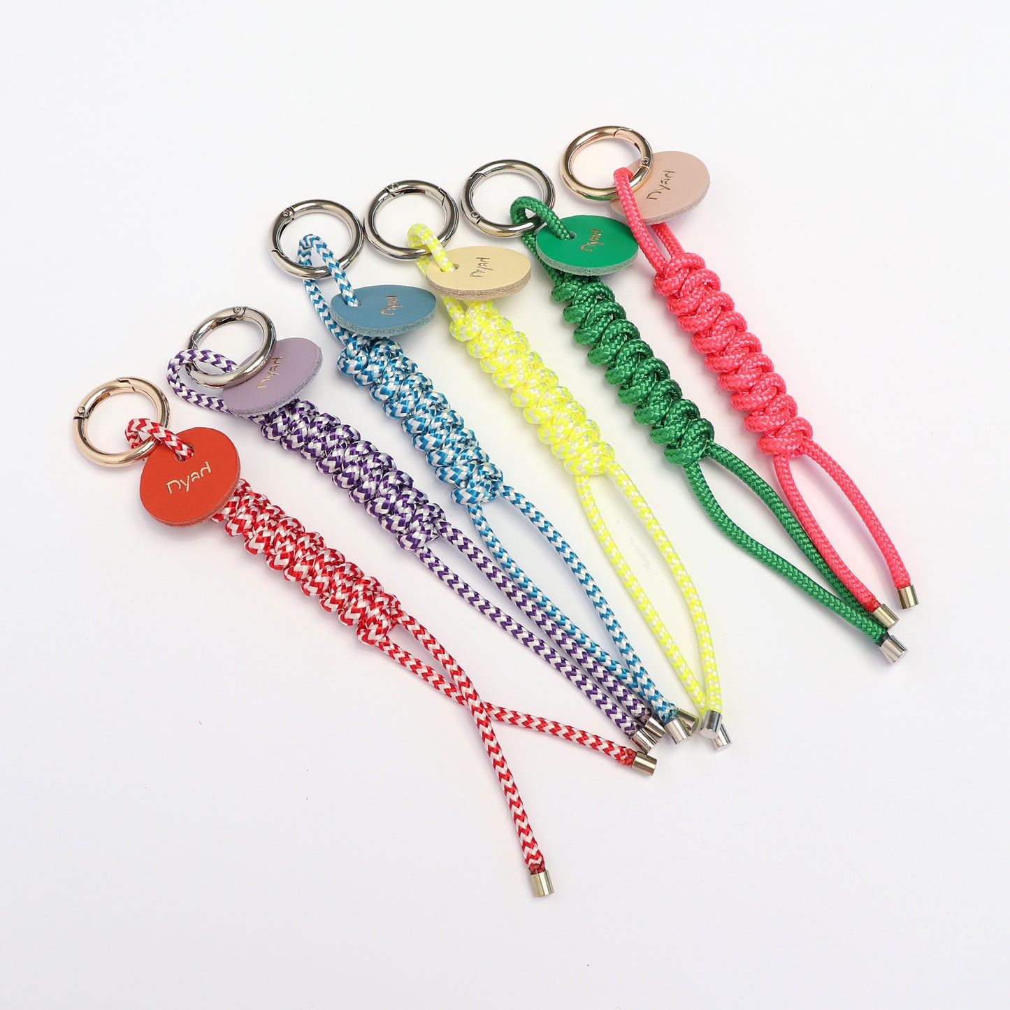 Snake Knot Charm - Acid Pink