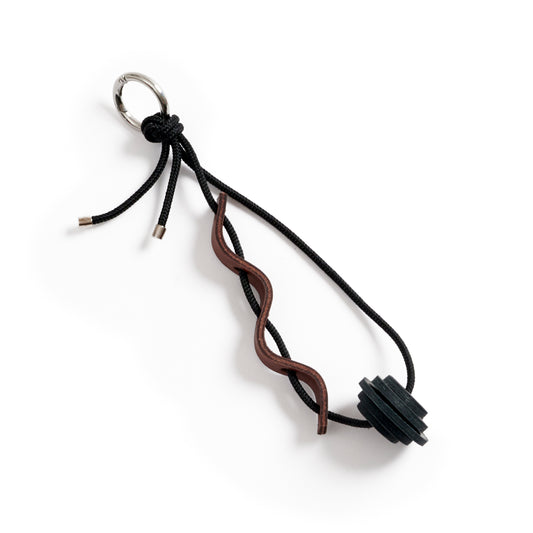 Jazzy Adornment - Loop - Black / Teak