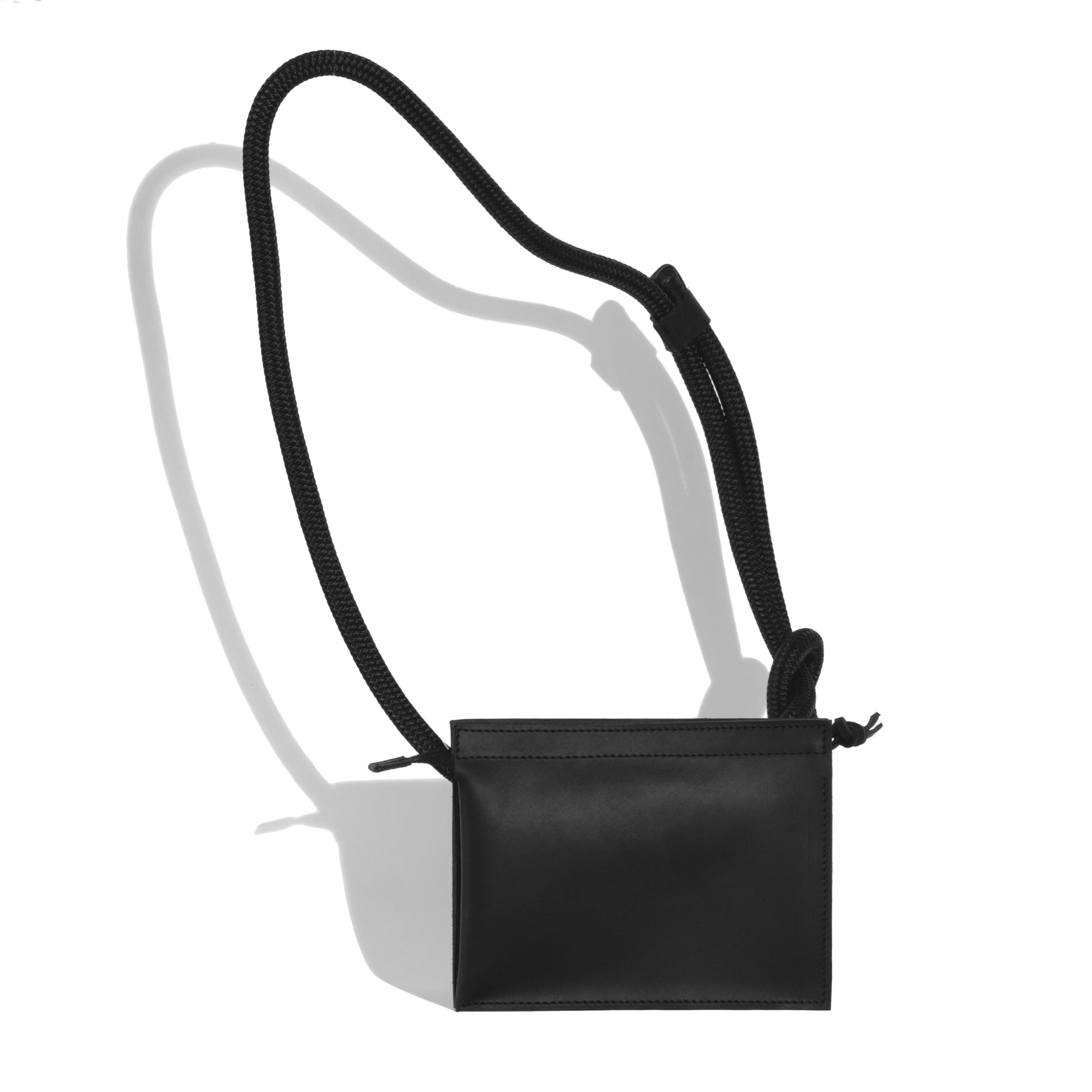 Black 2024 handbag zip